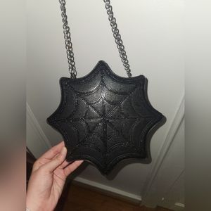 Sourpuss Spider Web Purse